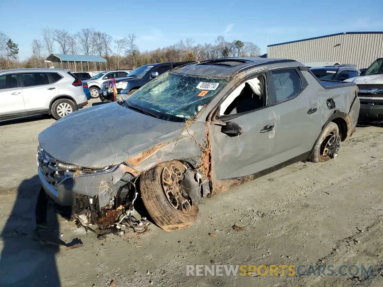1 Photograph of a damaged car 5NTJCDAE6RH084419 HYUNDAI SANTA CRUZ 2024