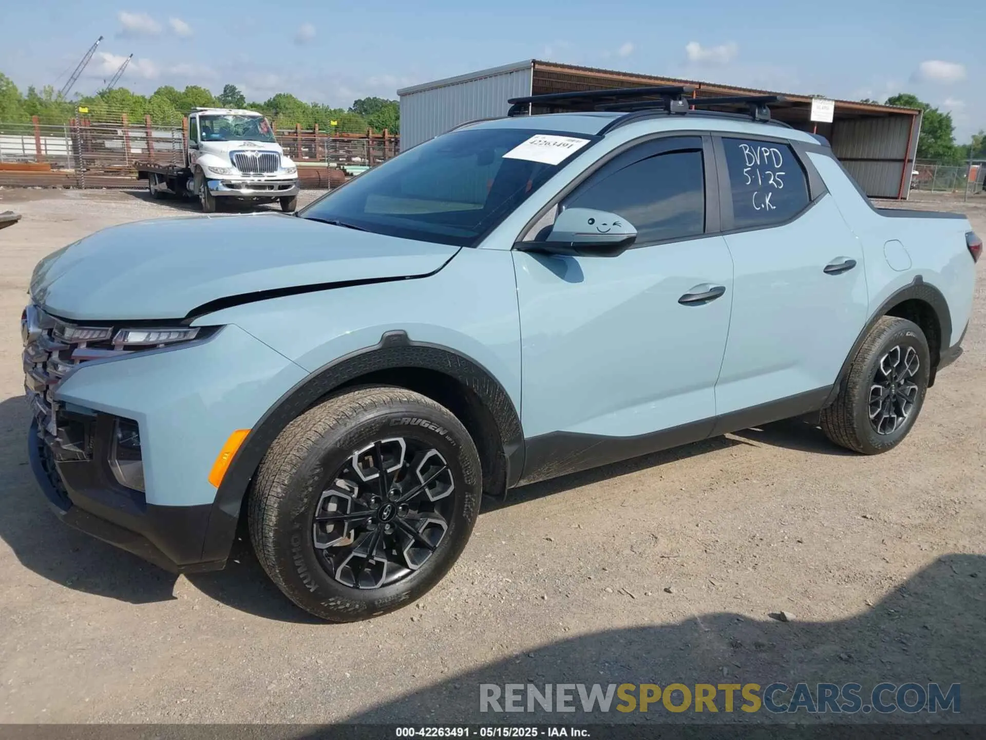 2 Photograph of a damaged car 5NTJCDAE9RH094846 HYUNDAI SANTA CRUZ 2024