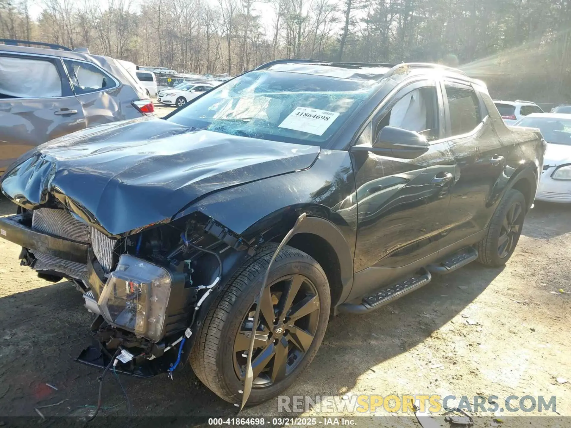 2 Photograph of a damaged car 5NTJCDAF4RH097646 HYUNDAI SANTA CRUZ 2024
