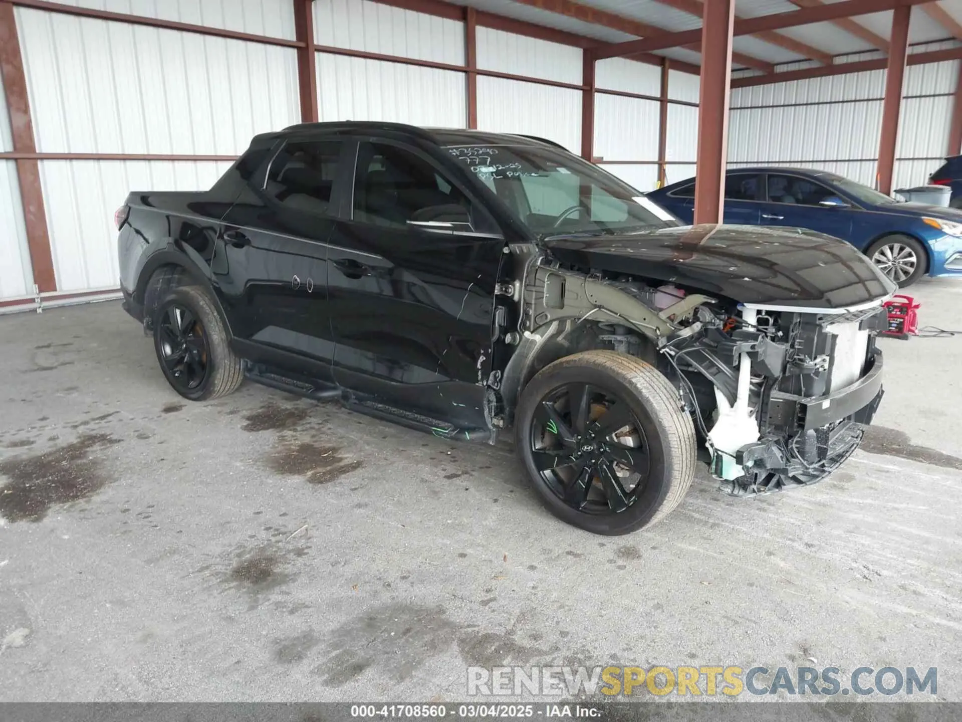 1 Photograph of a damaged car 5NTJCDAF7RH078752 HYUNDAI SANTA CRUZ 2024