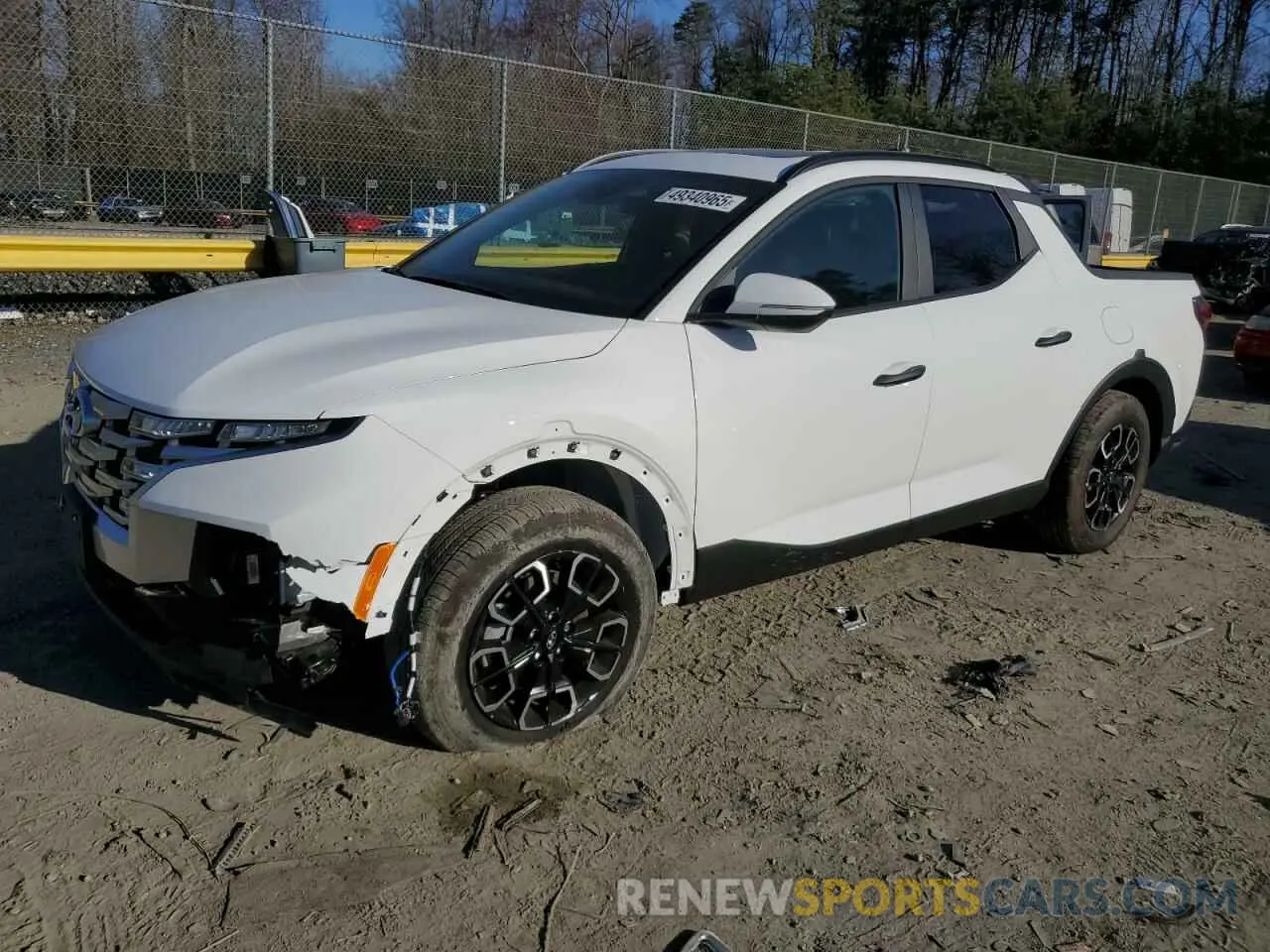 1 Photograph of a damaged car 5NTJCDDE1RH121355 HYUNDAI SANTA CRUZ 2024
