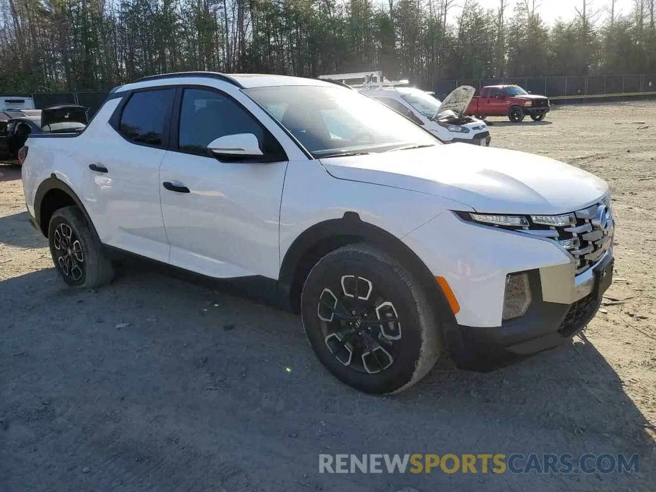 4 Photograph of a damaged car 5NTJCDDE1RH121355 HYUNDAI SANTA CRUZ 2024