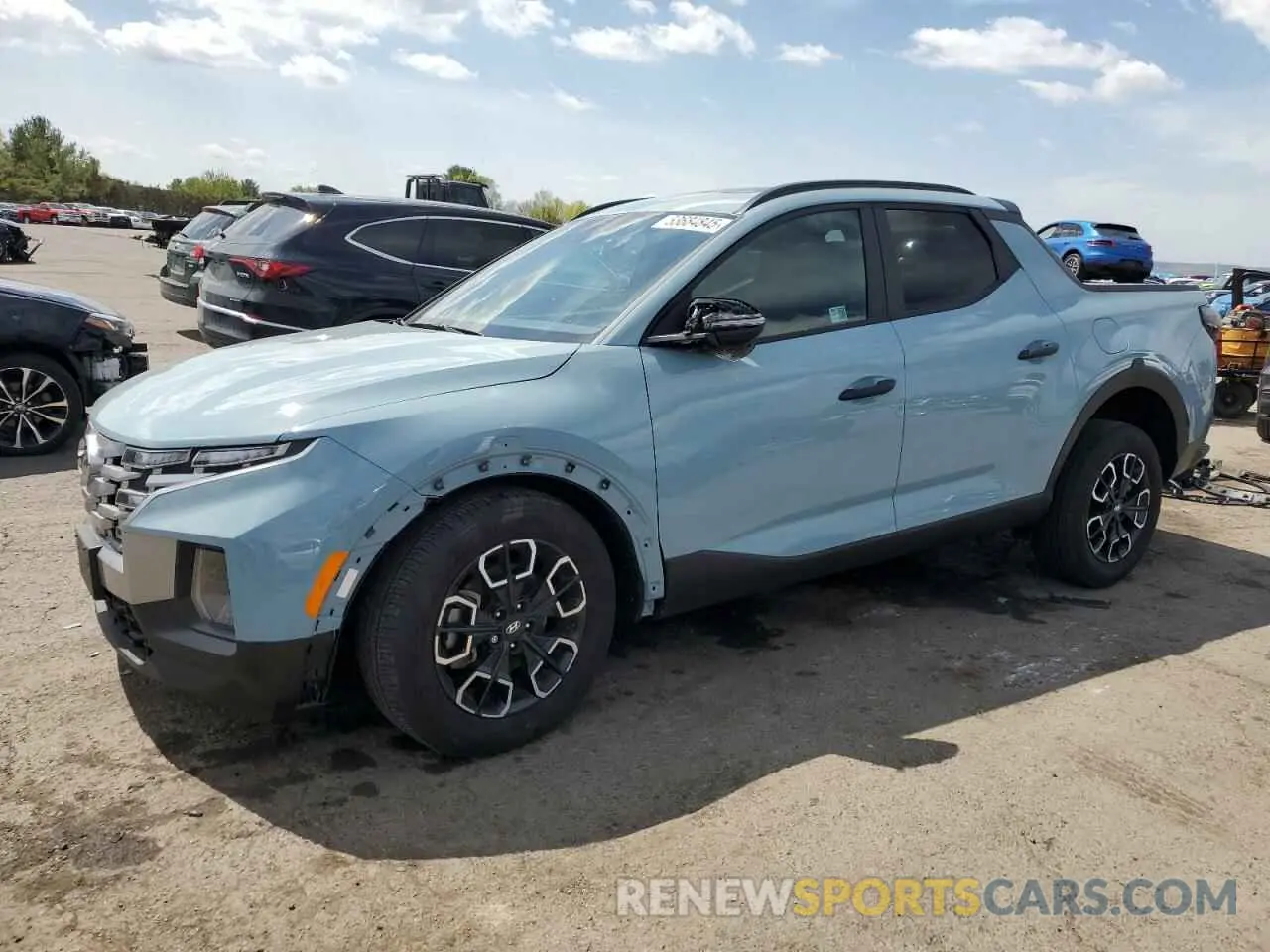 1 Photograph of a damaged car 5NTJCDDE4RH105120 HYUNDAI SANTA CRUZ 2024