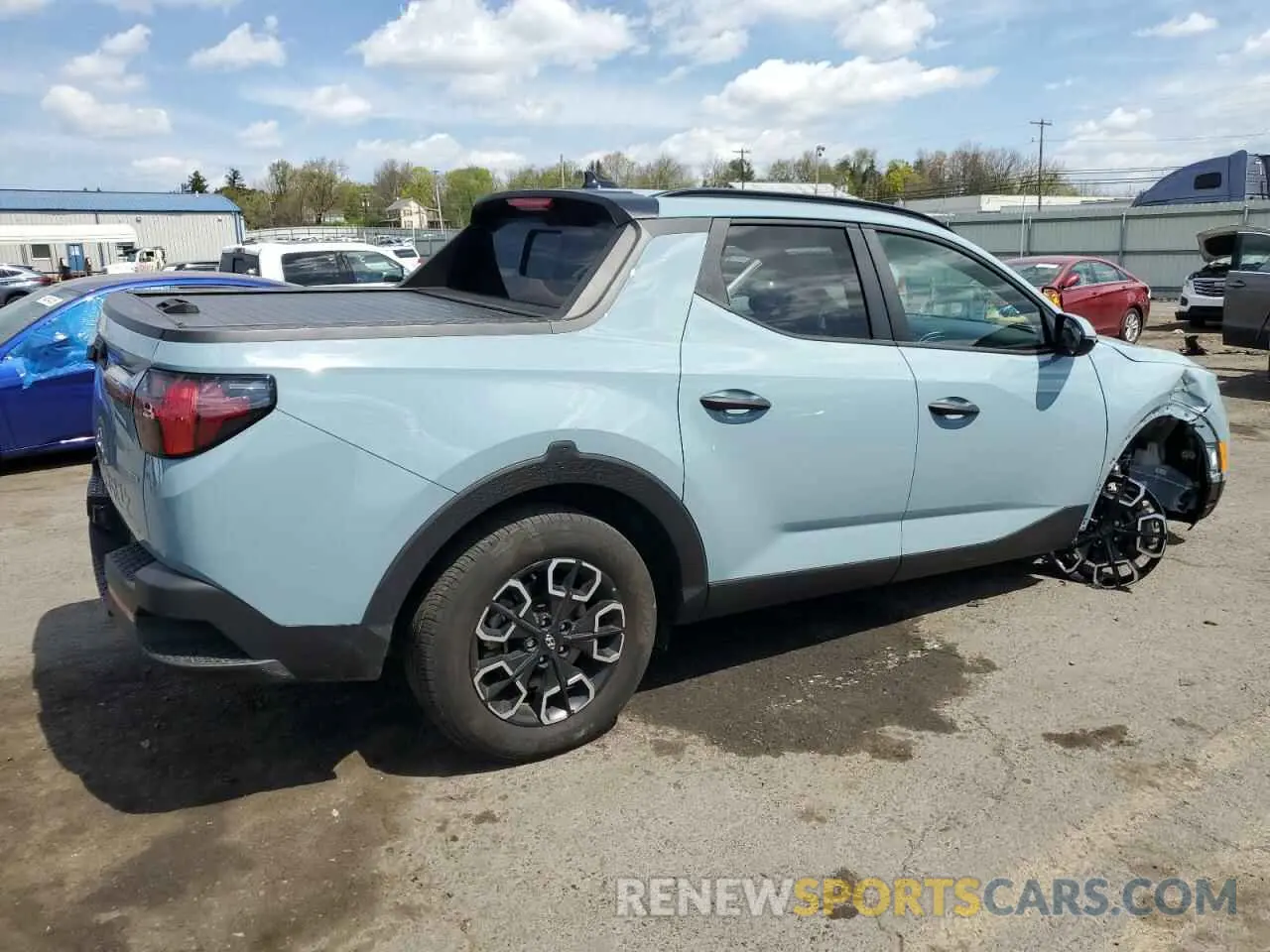 3 Photograph of a damaged car 5NTJCDDE4RH105120 HYUNDAI SANTA CRUZ 2024