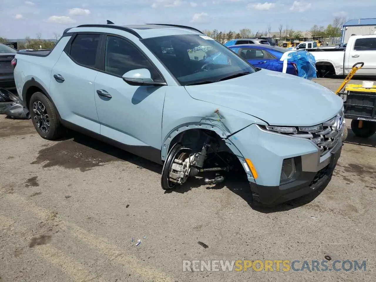 4 Photograph of a damaged car 5NTJCDDE4RH105120 HYUNDAI SANTA CRUZ 2024