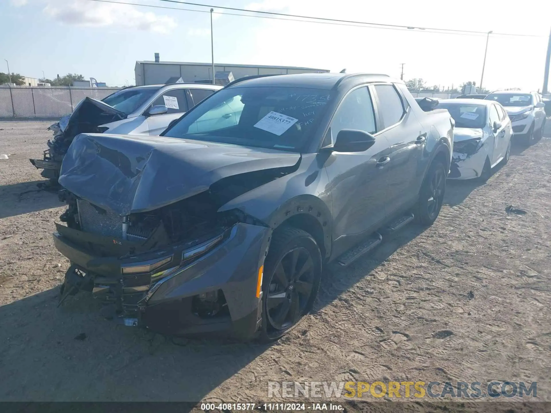 2 Photograph of a damaged car 5NTJCDDF4RH117762 HYUNDAI SANTA CRUZ 2024