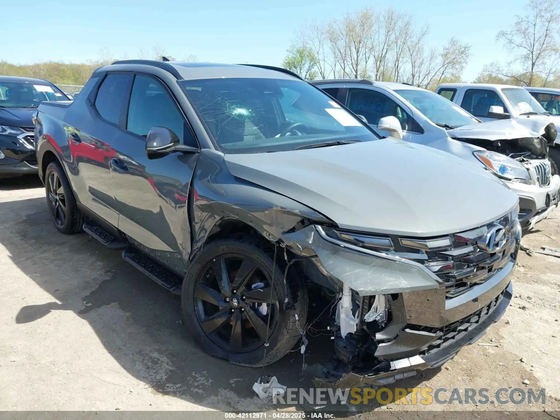1 Photograph of a damaged car 5NTJCDDF6RH114667 HYUNDAI SANTA CRUZ 2024