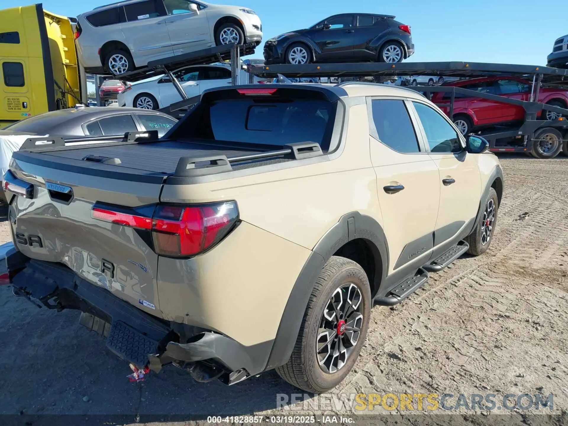 4 Photograph of a damaged car 5NTJDDAF0RH100197 HYUNDAI SANTA CRUZ 2024