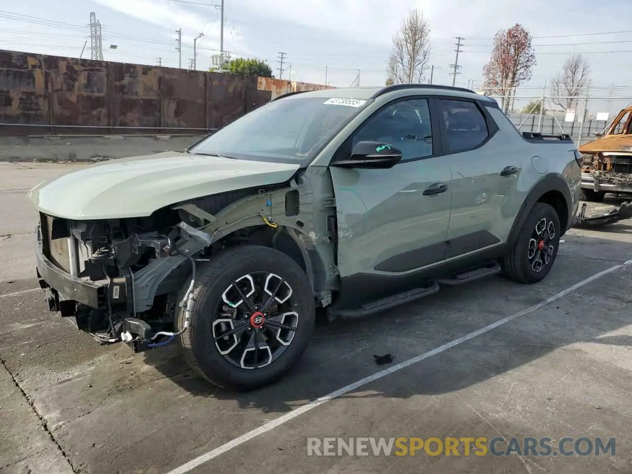 1 Photograph of a damaged car 5NTJDDAF3RH090460 HYUNDAI SANTA CRUZ 2024