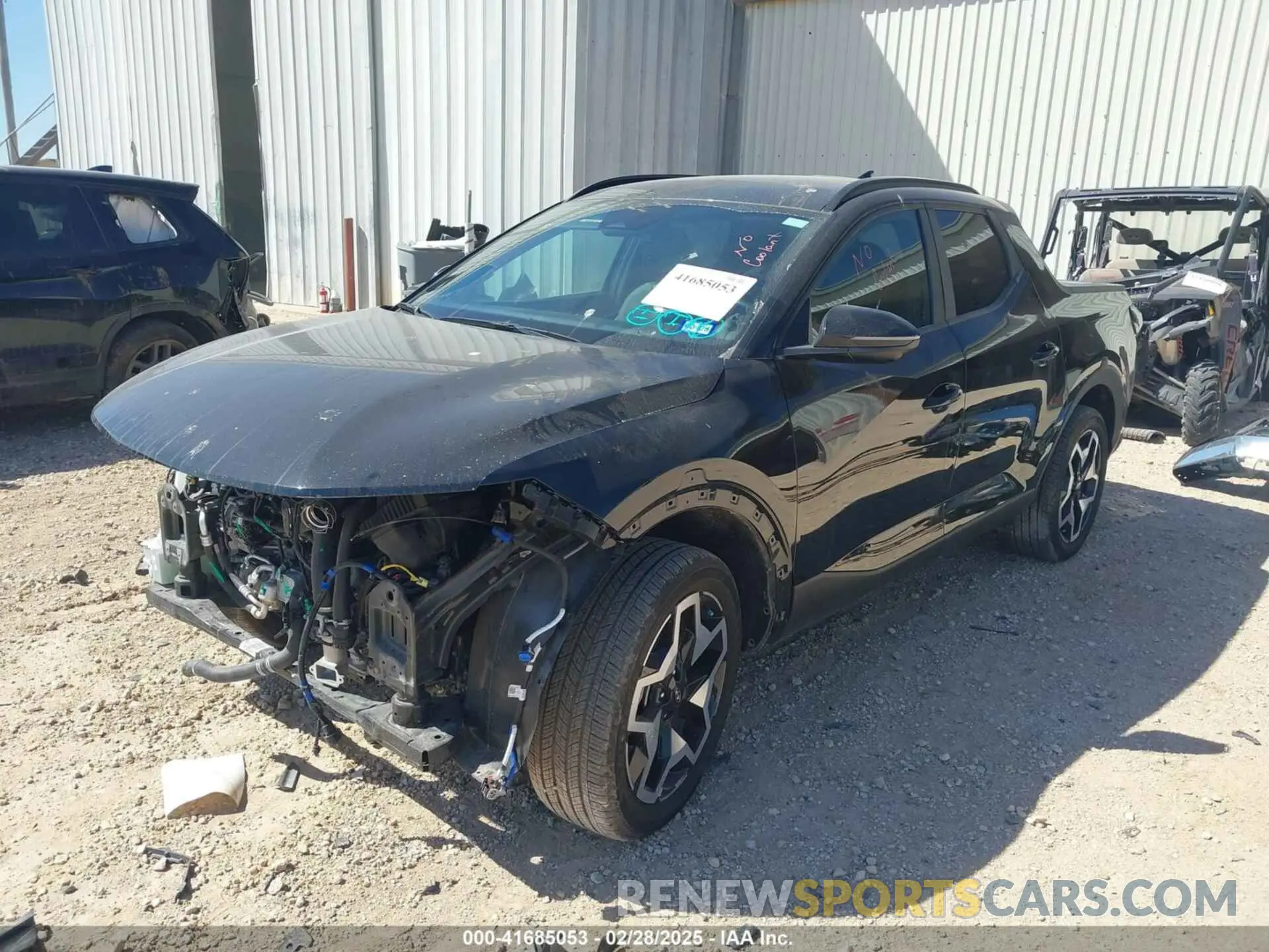 2 Photograph of a damaged car 5NTJEDAF0RH077713 HYUNDAI SANTA CRUZ 2024