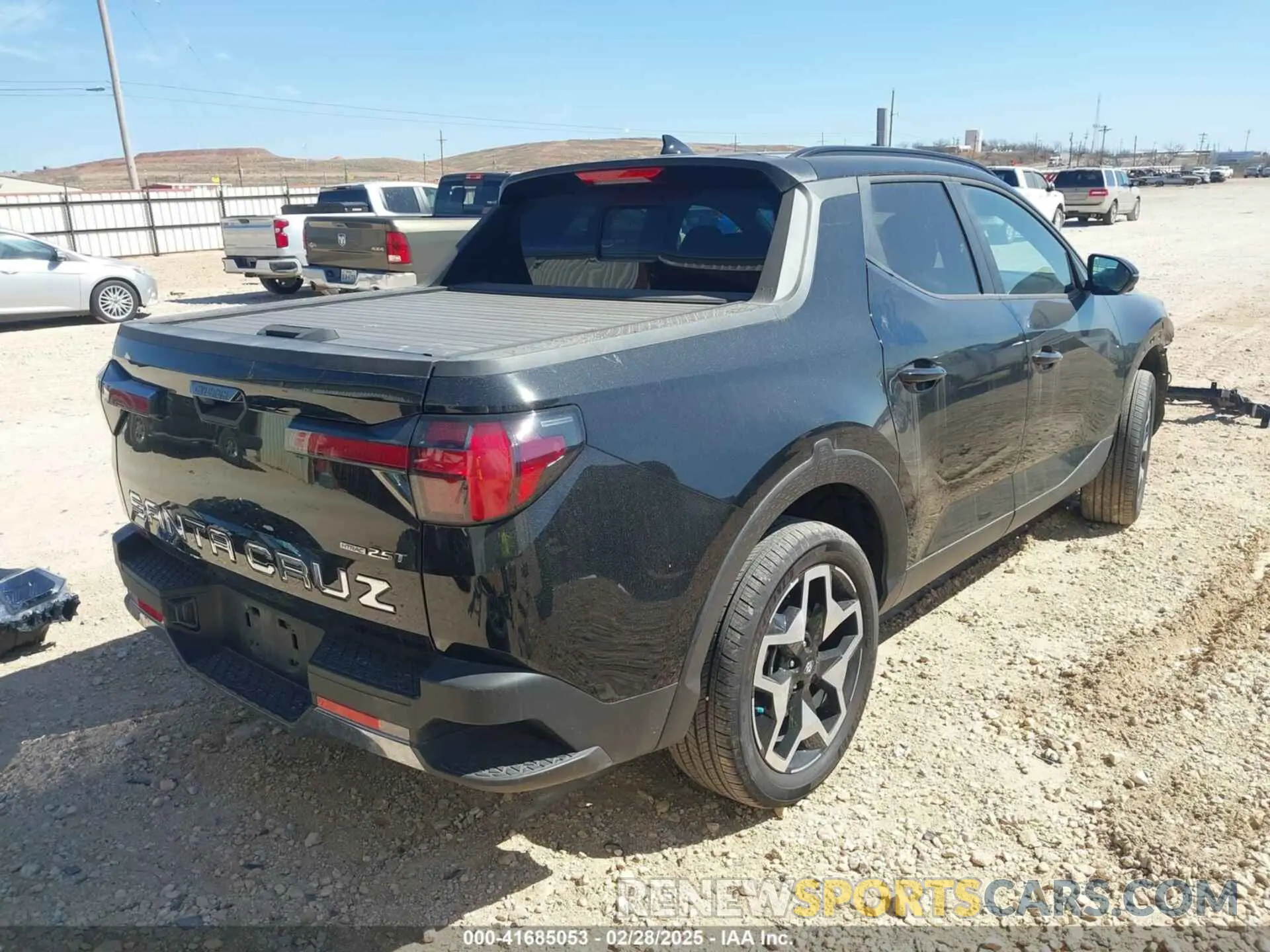 4 Photograph of a damaged car 5NTJEDAF0RH077713 HYUNDAI SANTA CRUZ 2024