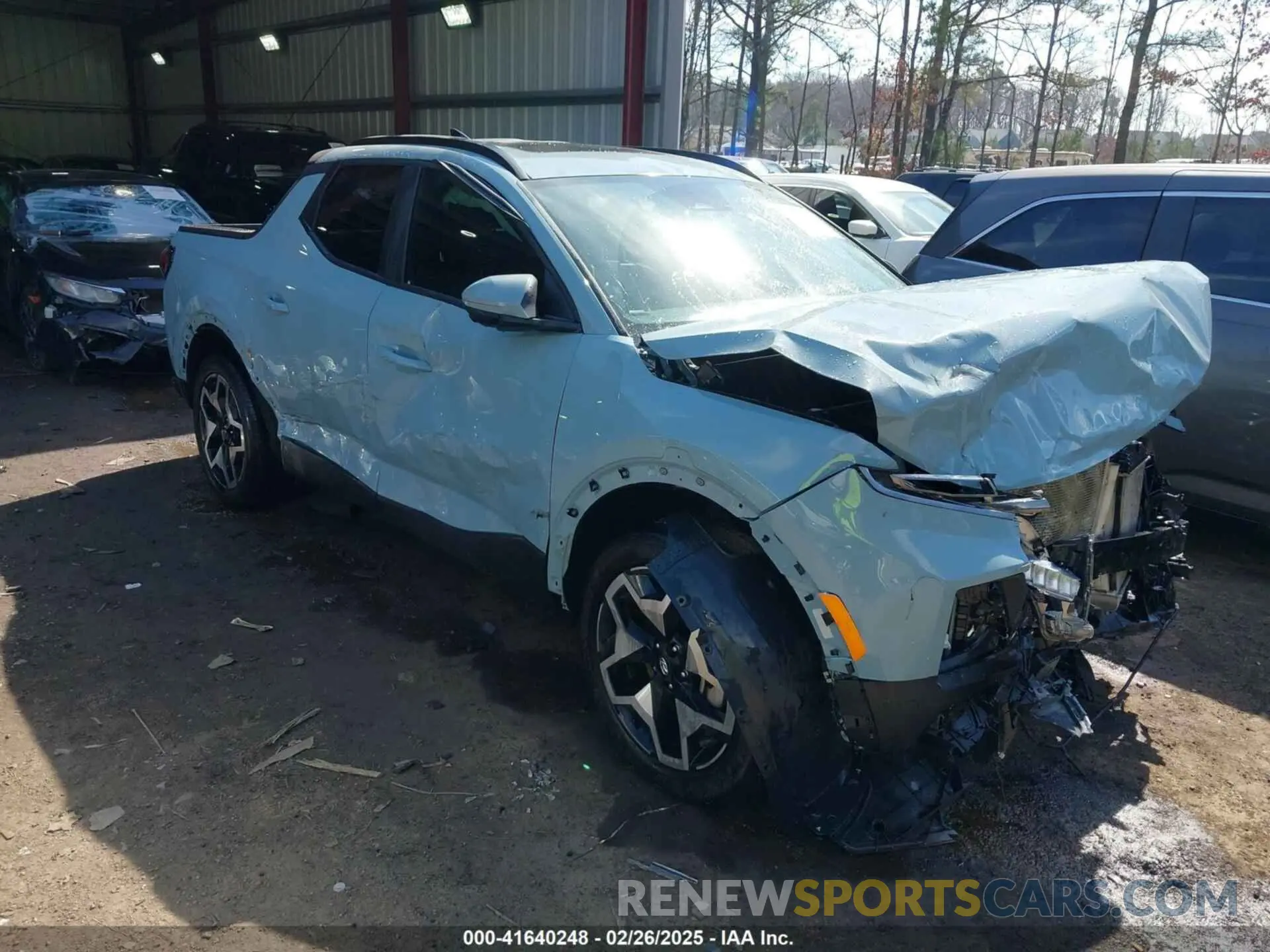 1 Photograph of a damaged car 5NTJEDAF0RH091935 HYUNDAI SANTA CRUZ 2024