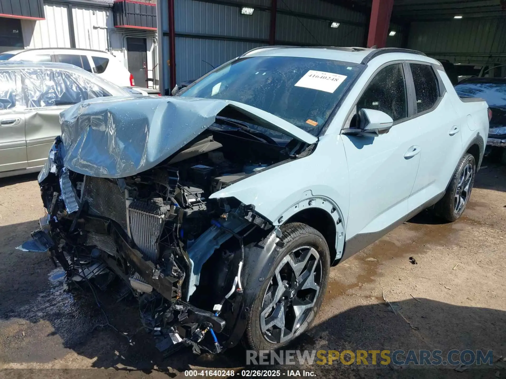 2 Photograph of a damaged car 5NTJEDAF0RH091935 HYUNDAI SANTA CRUZ 2024