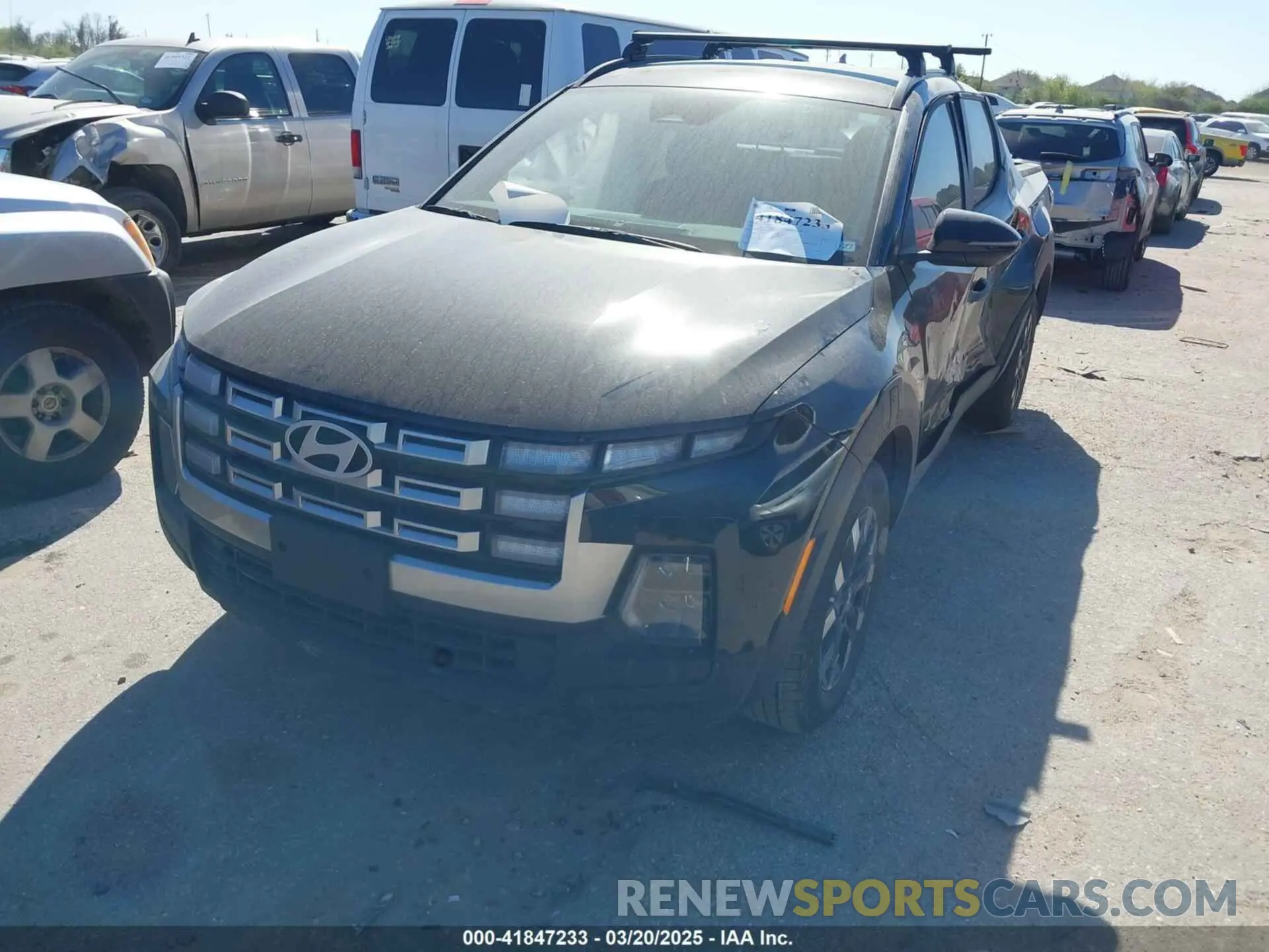 2 Photograph of a damaged car 5NTJB4DEXSH126191 HYUNDAI SANTA CRUZ 2025