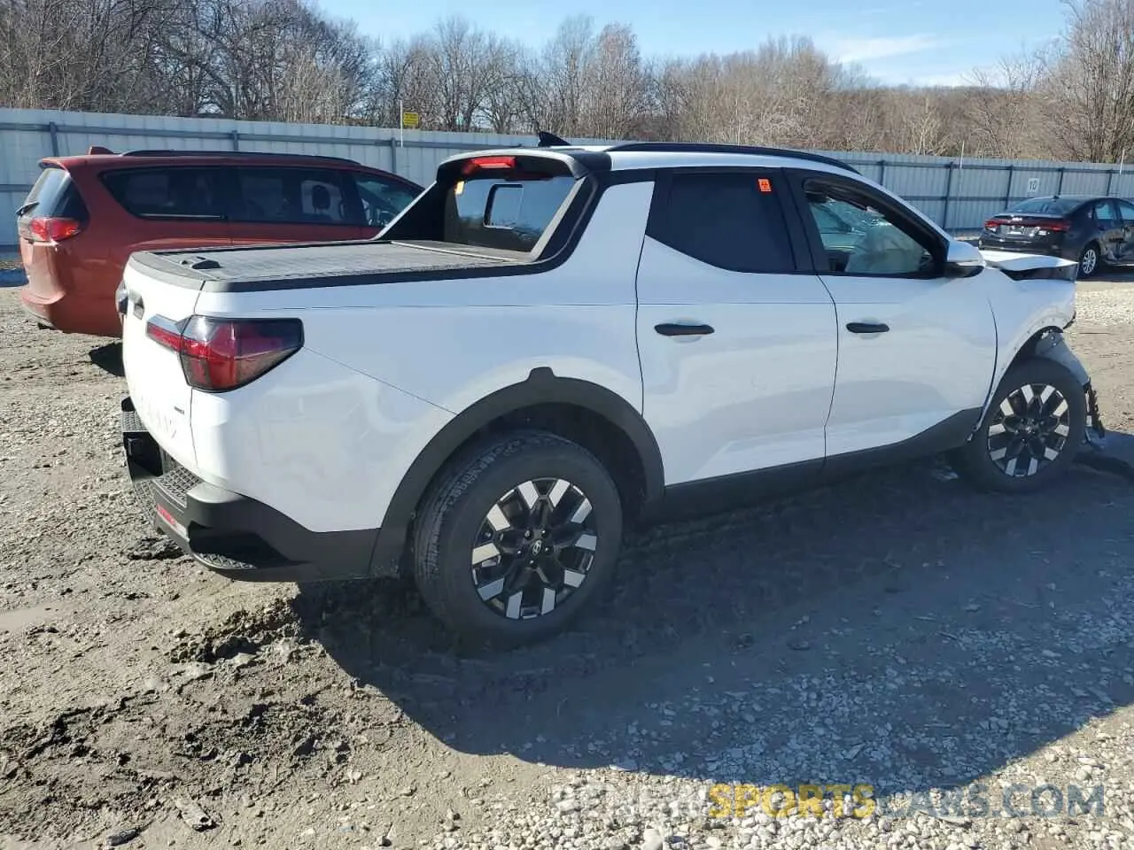 3 Photograph of a damaged car 5NTJCDDE7SH131958 HYUNDAI SANTA CRUZ 2025
