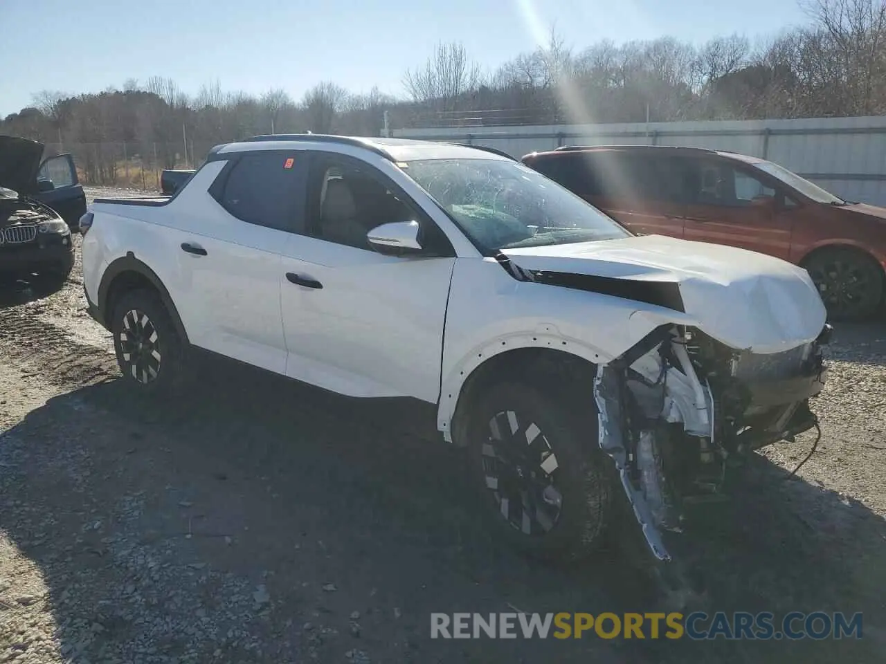 4 Photograph of a damaged car 5NTJCDDE7SH131958 HYUNDAI SANTA CRUZ 2025