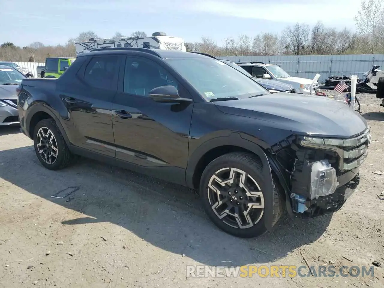 4 Photograph of a damaged car 5NTJEDDF4SH128731 HYUNDAI SANTA CRUZ 2025