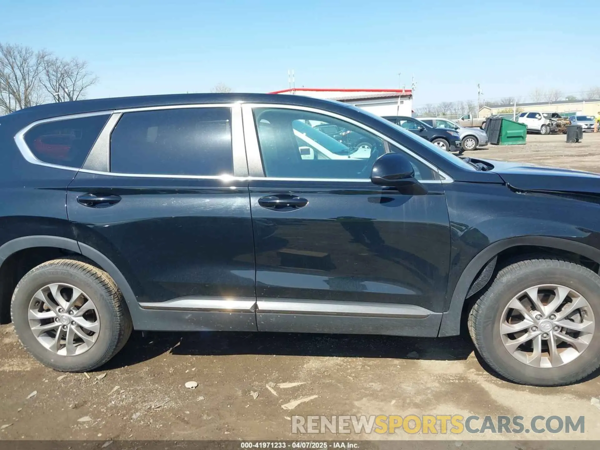13 Photograph of a damaged car 5NMS23AD0KH023450 HYUNDAI SANTA FE 2019