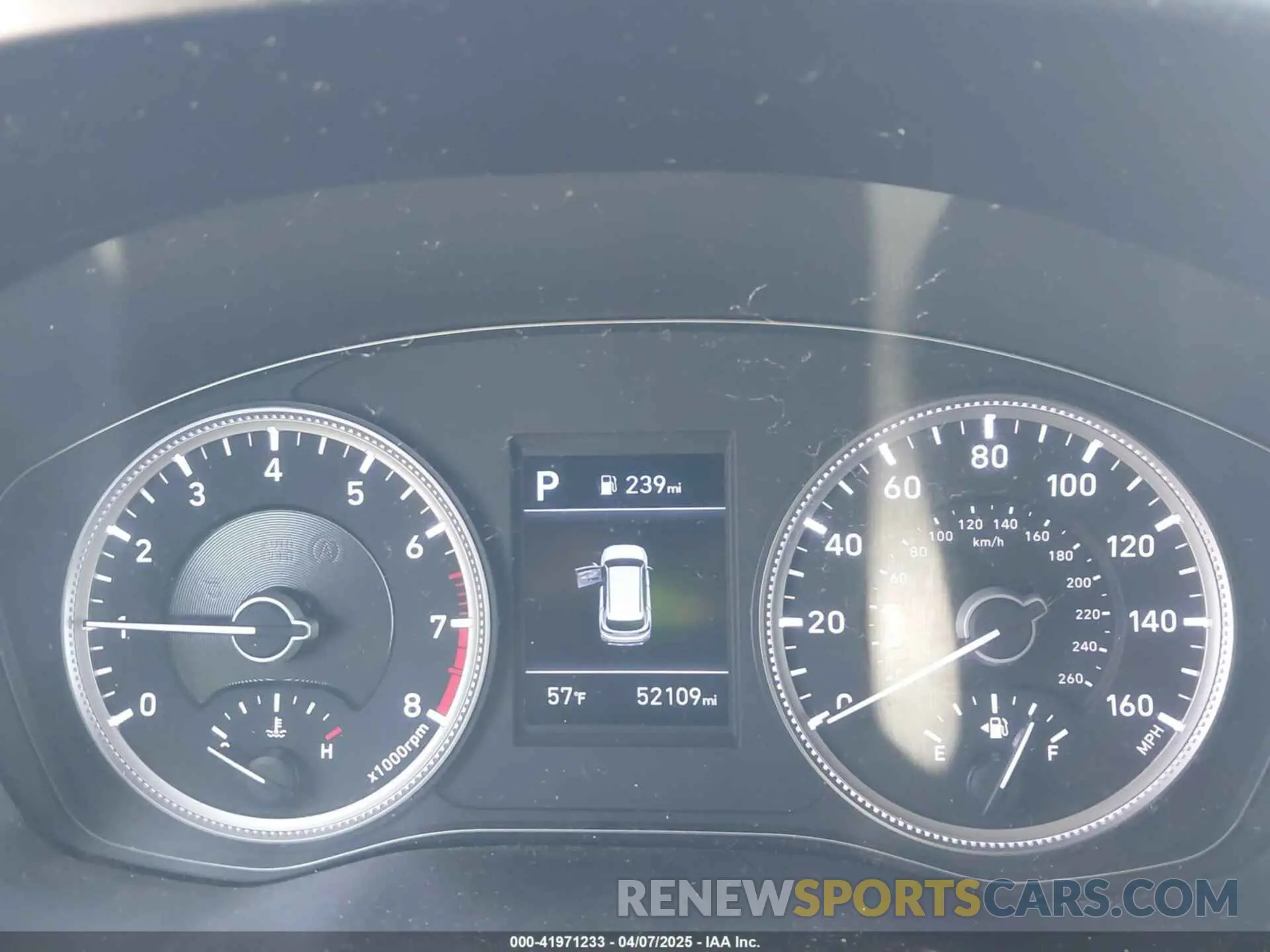 7 Photograph of a damaged car 5NMS23AD0KH023450 HYUNDAI SANTA FE 2019