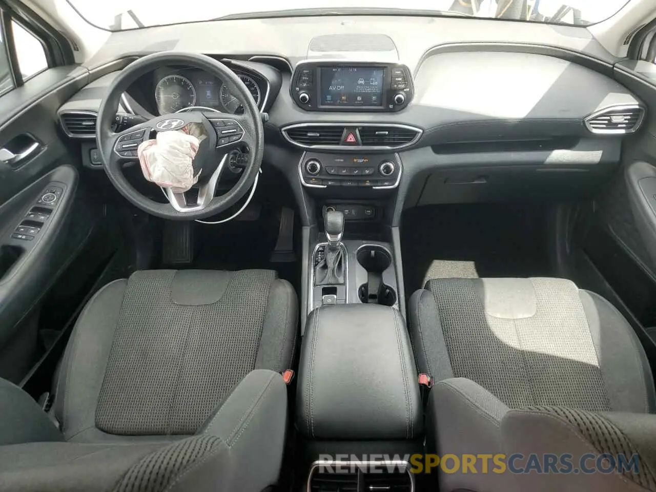 8 Photograph of a damaged car 5NMS23AD0KH074852 HYUNDAI SANTA FE 2019
