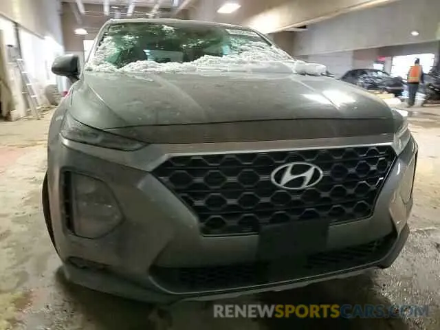 11 Photograph of a damaged car 5NMS23AD0KH079064 HYUNDAI SANTA FE 2019