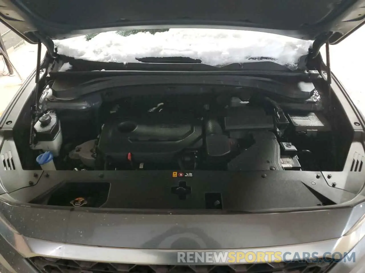 14 Photograph of a damaged car 5NMS23AD0KH079064 HYUNDAI SANTA FE 2019