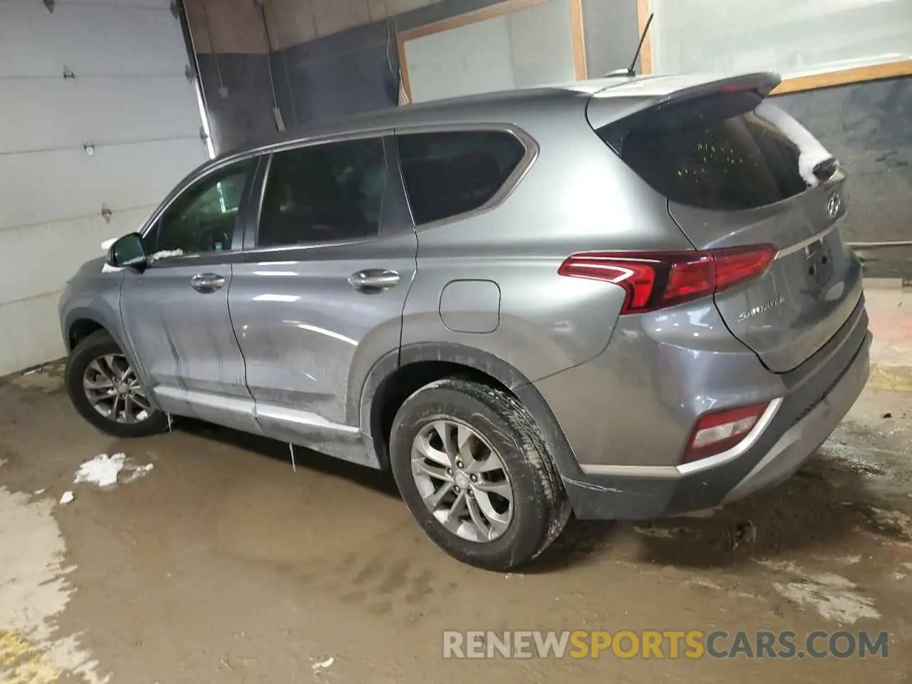 2 Photograph of a damaged car 5NMS23AD0KH079064 HYUNDAI SANTA FE 2019