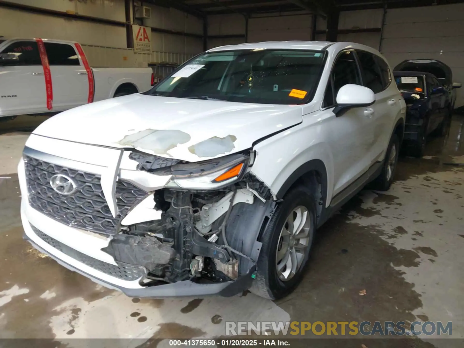 2 Photograph of a damaged car 5NMS23AD1KH063472 HYUNDAI SANTA FE 2019