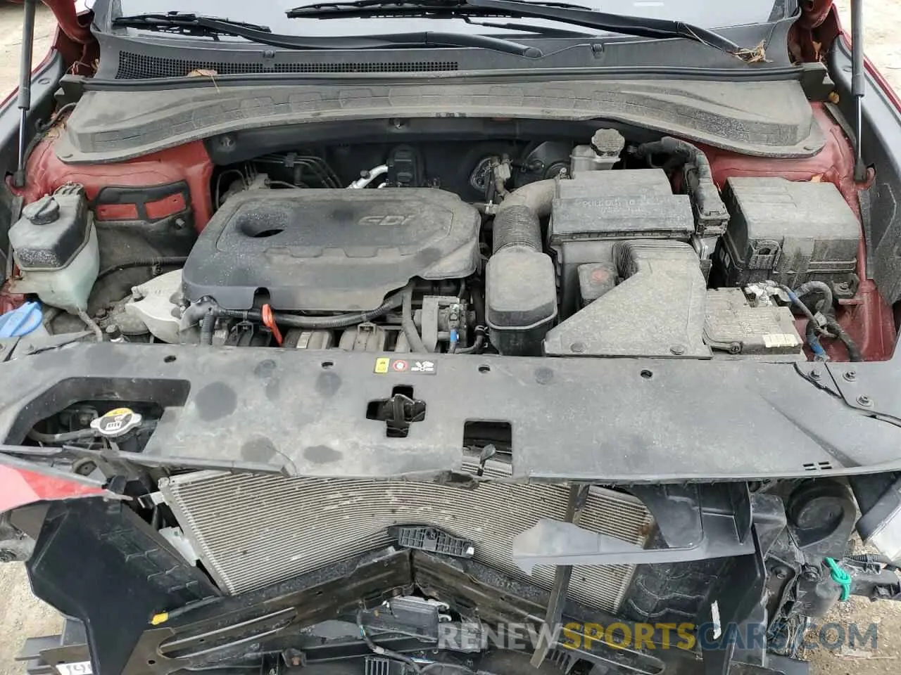 12 Photograph of a damaged car 5NMS23AD1KH079364 HYUNDAI SANTA FE 2019