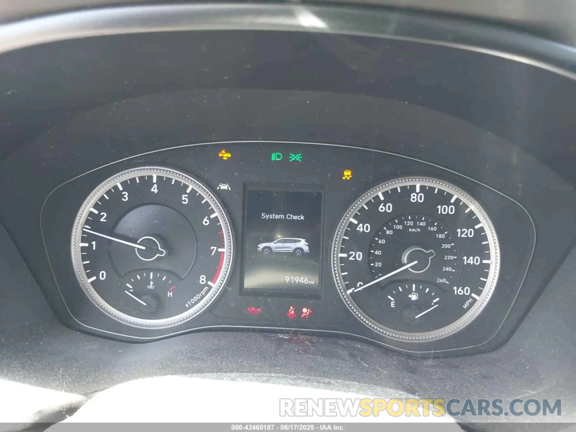 7 Photograph of a damaged car 5NMS23AD2KH009713 HYUNDAI SANTA FE 2019