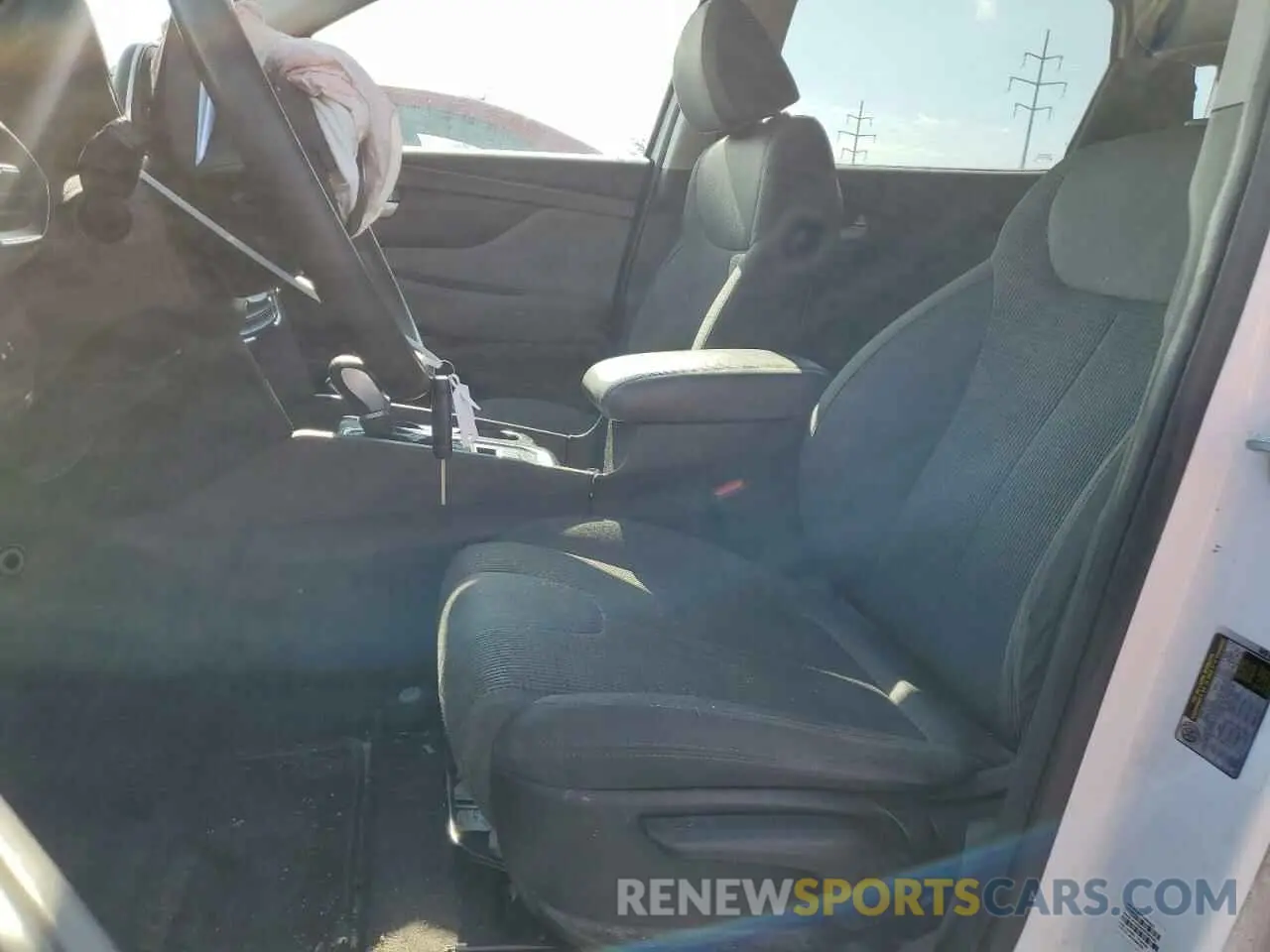 7 Photograph of a damaged car 5NMS23AD2KH010005 HYUNDAI SANTA FE 2019