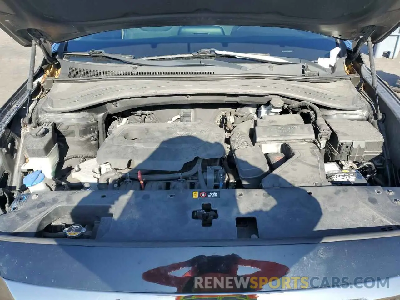 12 Photograph of a damaged car 5NMS23AD2KH043926 HYUNDAI SANTA FE 2019