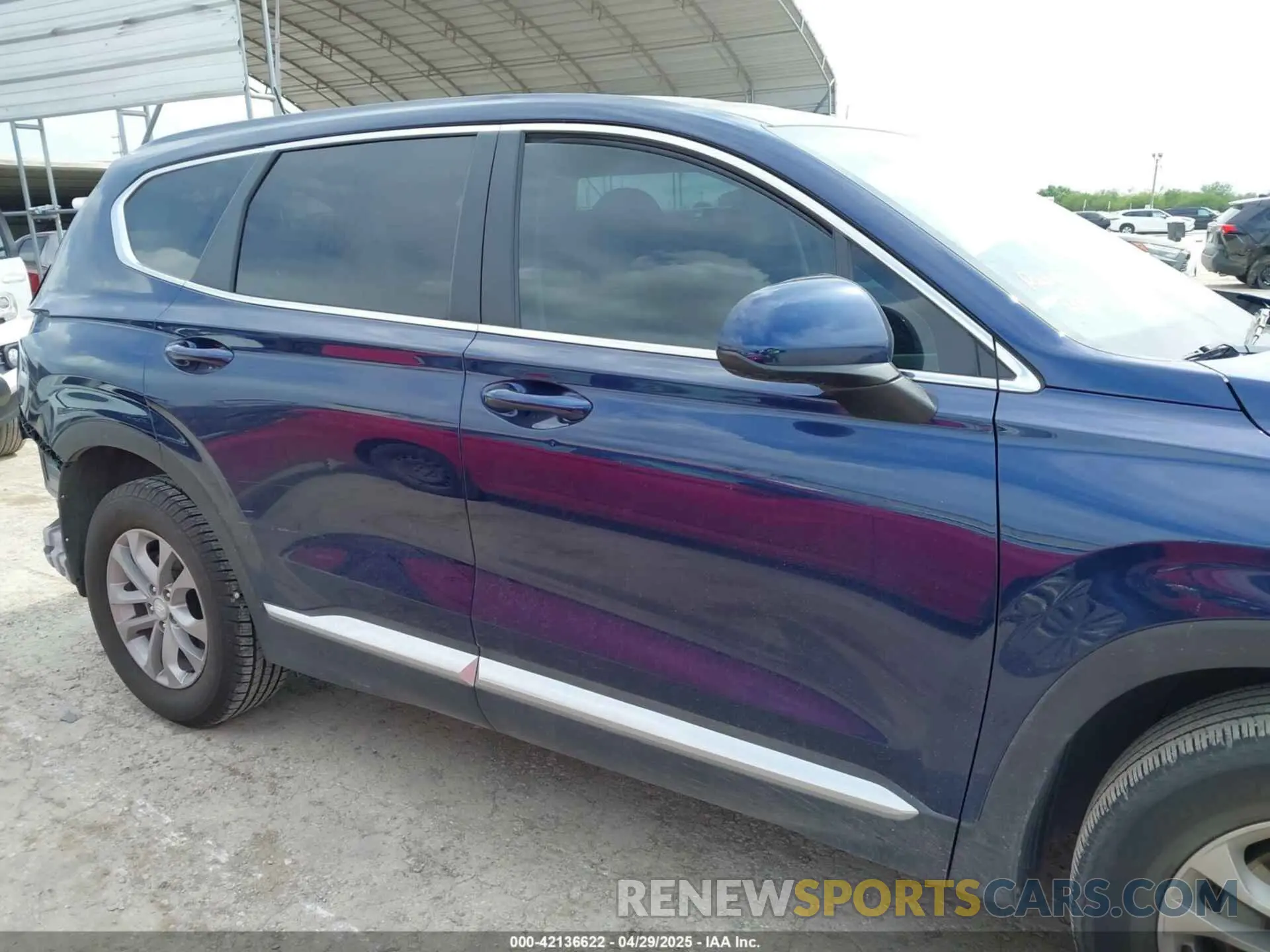 13 Photograph of a damaged car 5NMS23AD2KH070480 HYUNDAI SANTA FE 2019