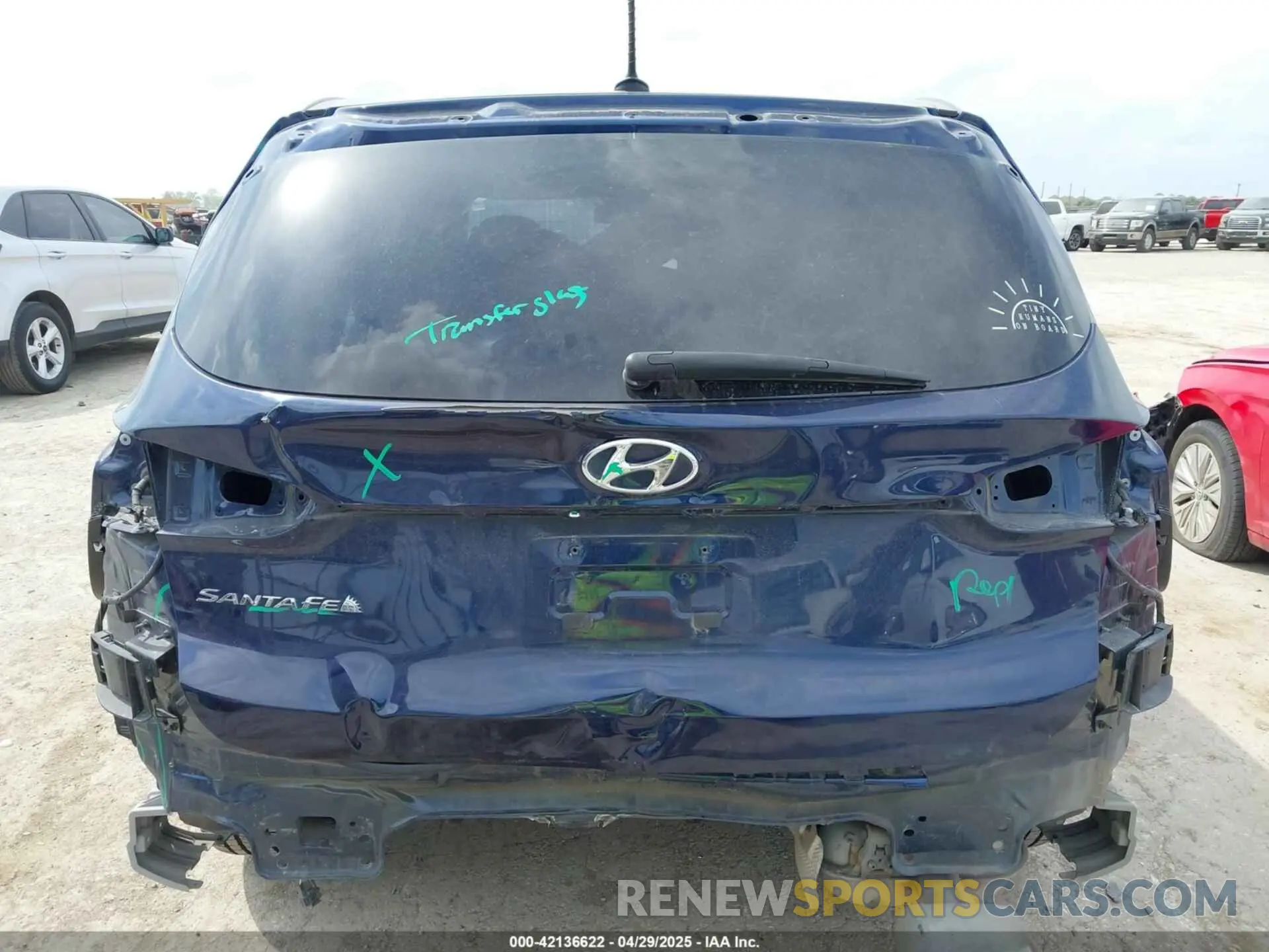 16 Photograph of a damaged car 5NMS23AD2KH070480 HYUNDAI SANTA FE 2019