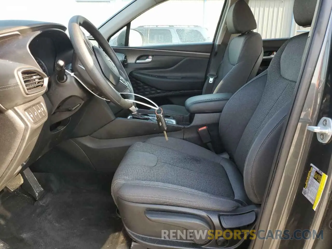 7 Photograph of a damaged car 5NMS23AD2KH085853 HYUNDAI SANTA FE 2019
