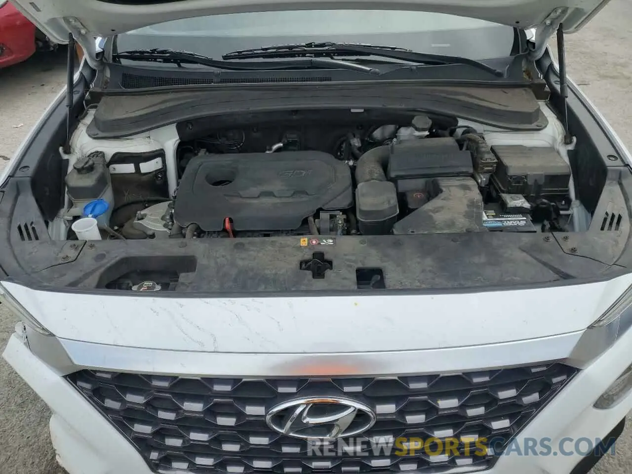 12 Photograph of a damaged car 5NMS23AD2KH100402 HYUNDAI SANTA FE 2019