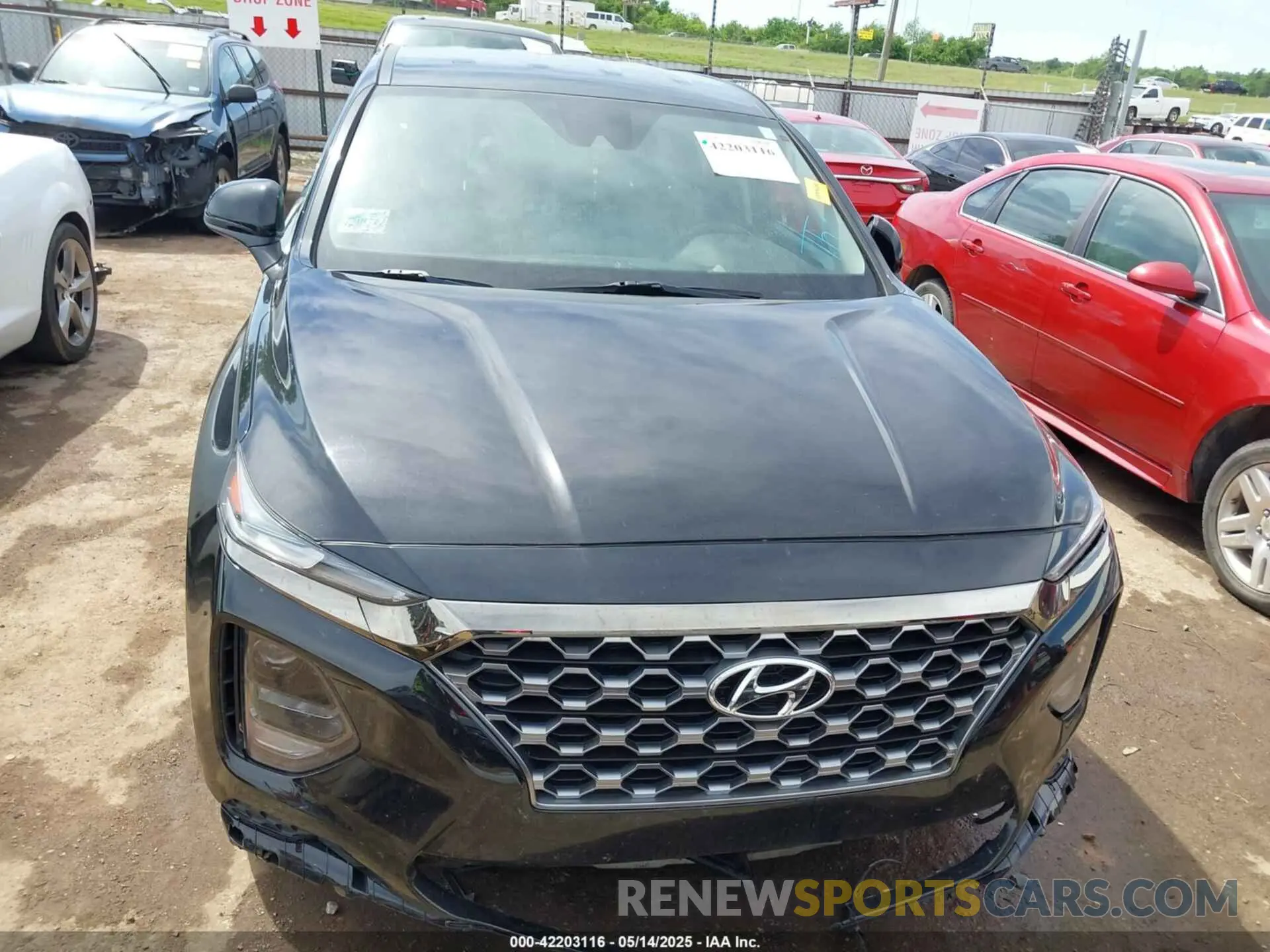 12 Photograph of a damaged car 5NMS23AD3KH016699 HYUNDAI SANTA FE 2019
