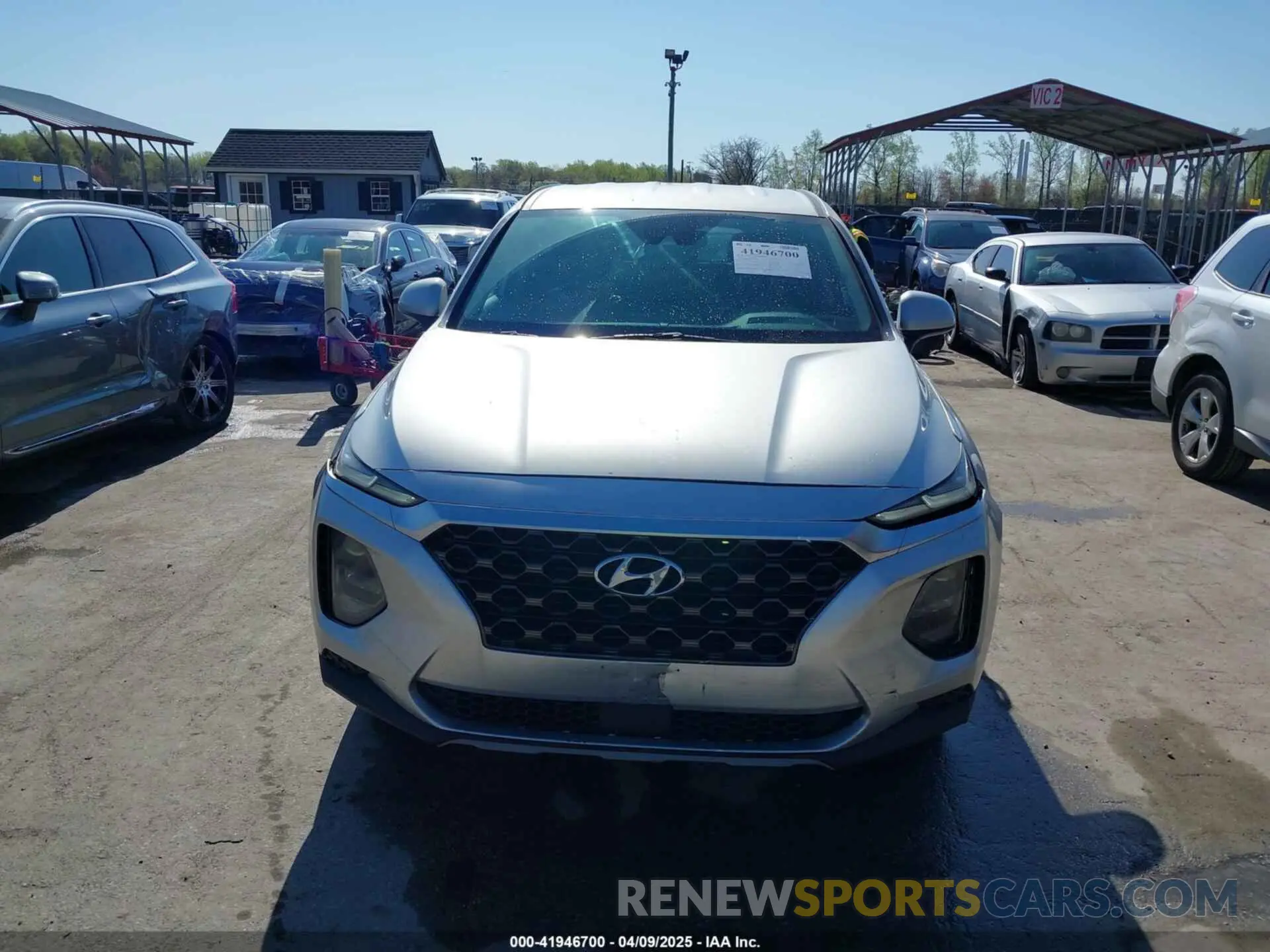 12 Photograph of a damaged car 5NMS23AD3KH030862 HYUNDAI SANTA FE 2019