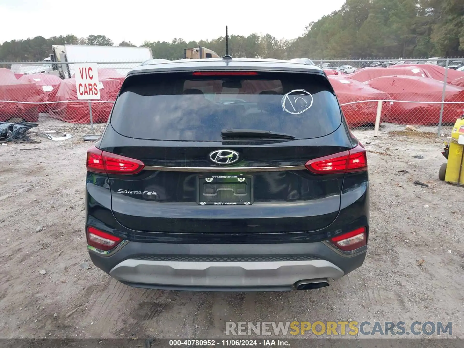16 Photograph of a damaged car 5NMS23AD3KH064655 HYUNDAI SANTA FE 2019