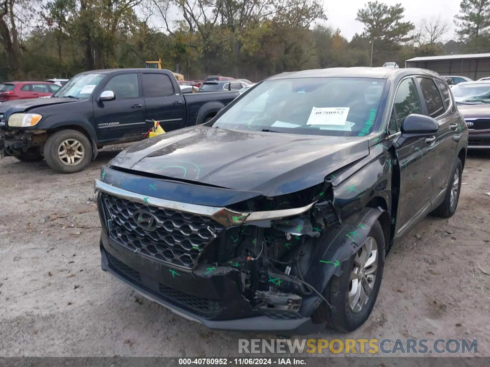 6 Photograph of a damaged car 5NMS23AD3KH064655 HYUNDAI SANTA FE 2019