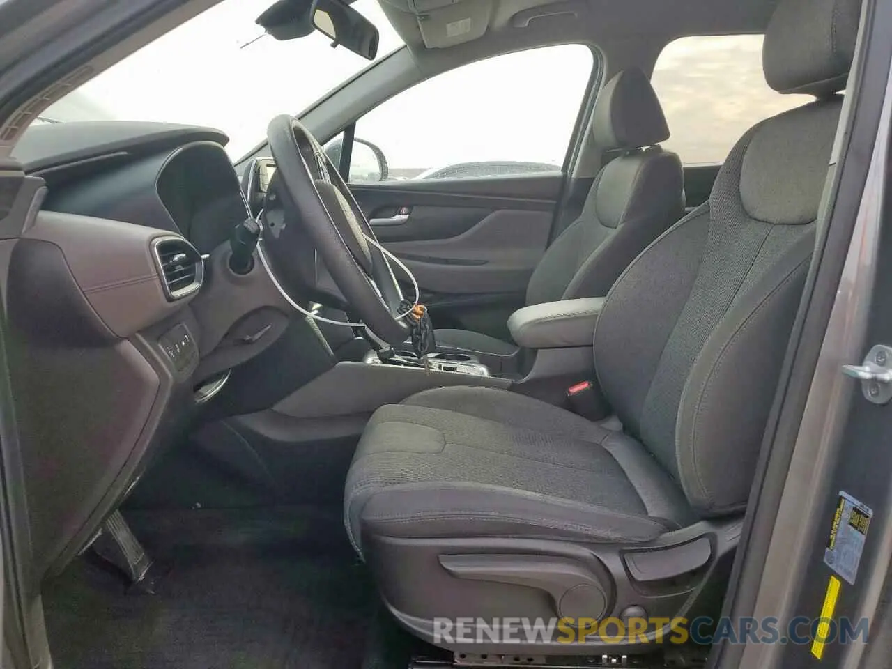 7 Photograph of a damaged car 5NMS23AD3KH103096 HYUNDAI SANTA FE 2019