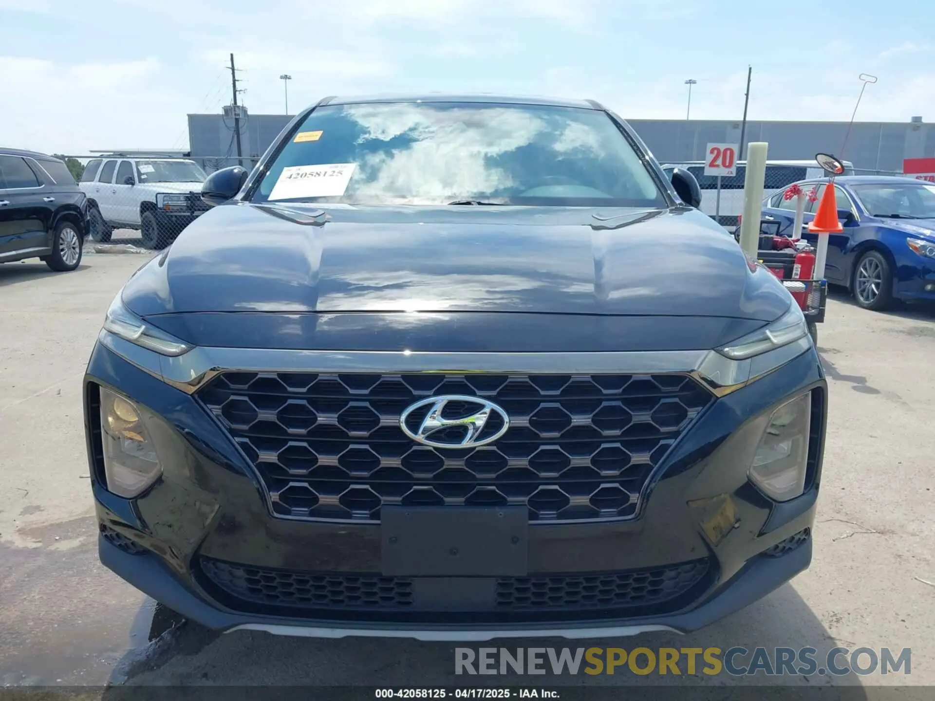 12 Photograph of a damaged car 5NMS23AD3KH129780 HYUNDAI SANTA FE 2019