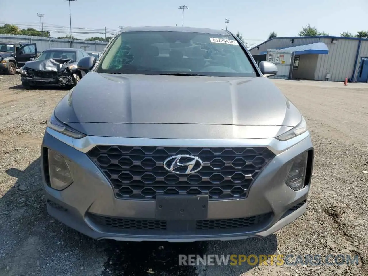 5 Photograph of a damaged car 5NMS23AD4KH033124 HYUNDAI SANTA FE 2019