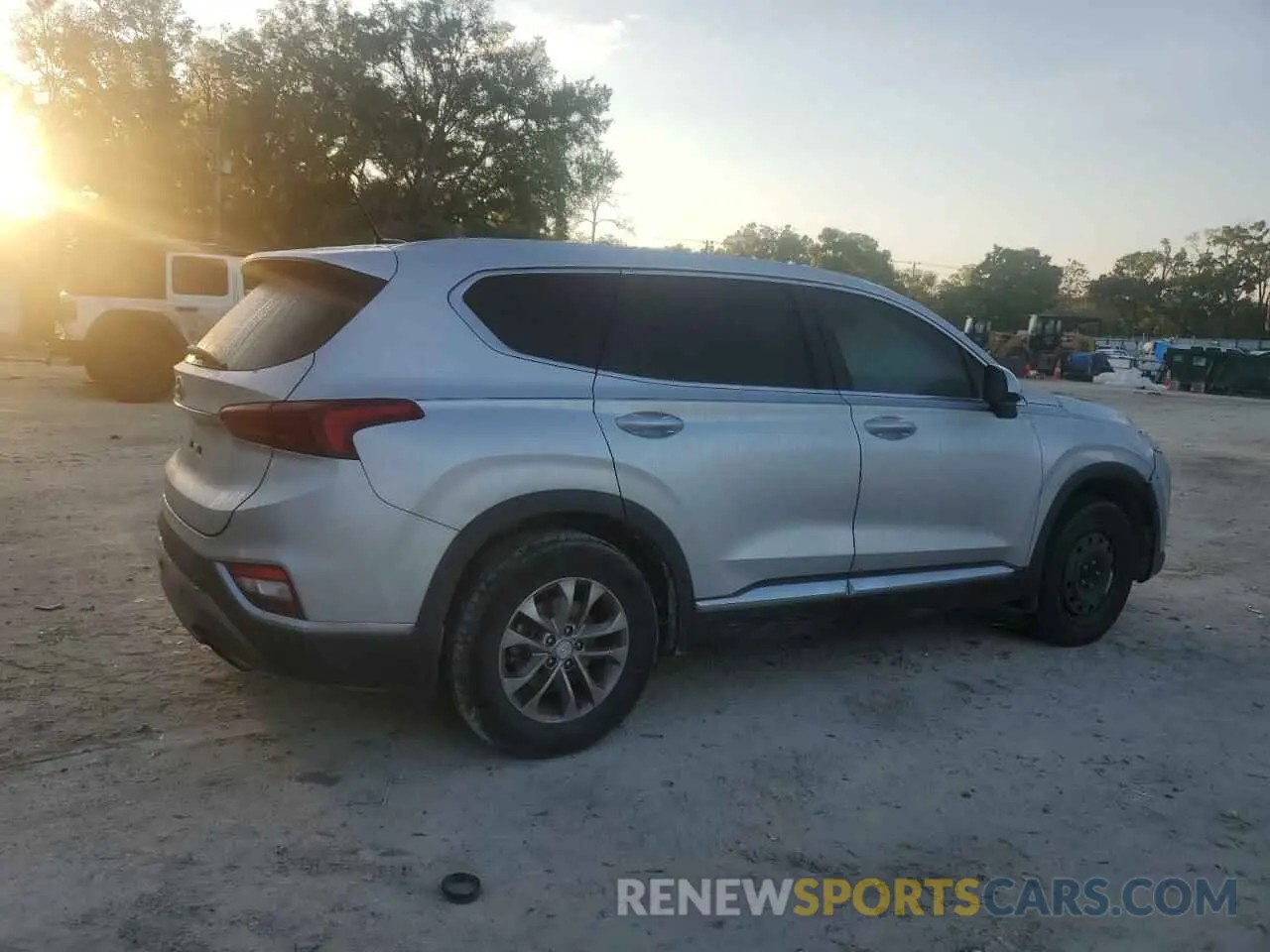 3 Photograph of a damaged car 5NMS23AD4KH041076 HYUNDAI SANTA FE 2019