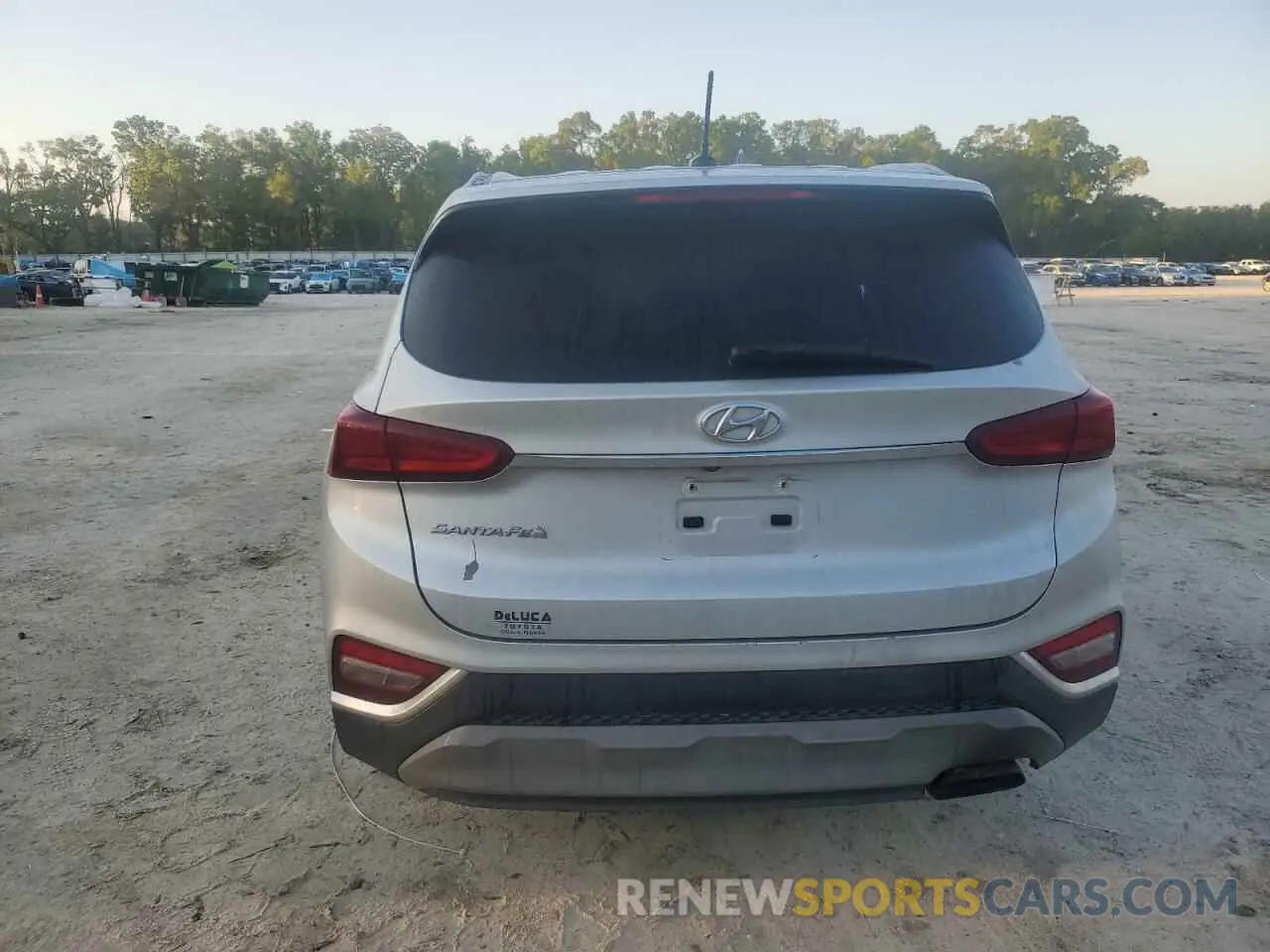 6 Photograph of a damaged car 5NMS23AD4KH041076 HYUNDAI SANTA FE 2019
