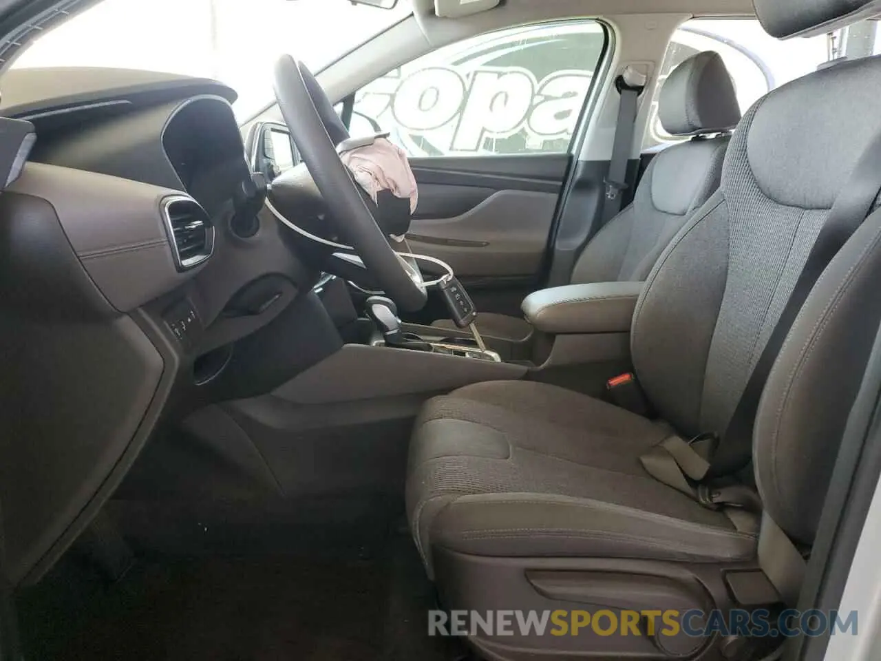 7 Photograph of a damaged car 5NMS23AD4KH043877 HYUNDAI SANTA FE 2019