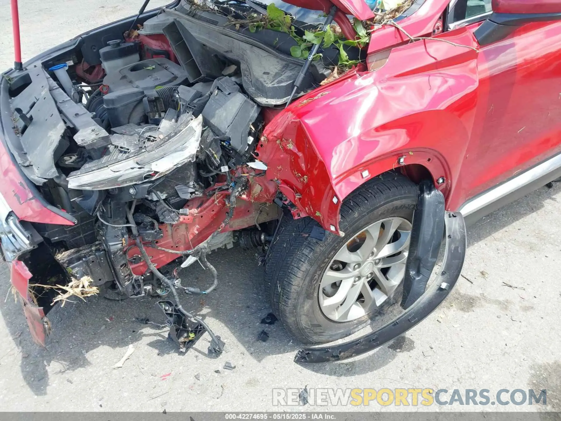 6 Photograph of a damaged car 5NMS23AD4KH079360 HYUNDAI SANTA FE 2019