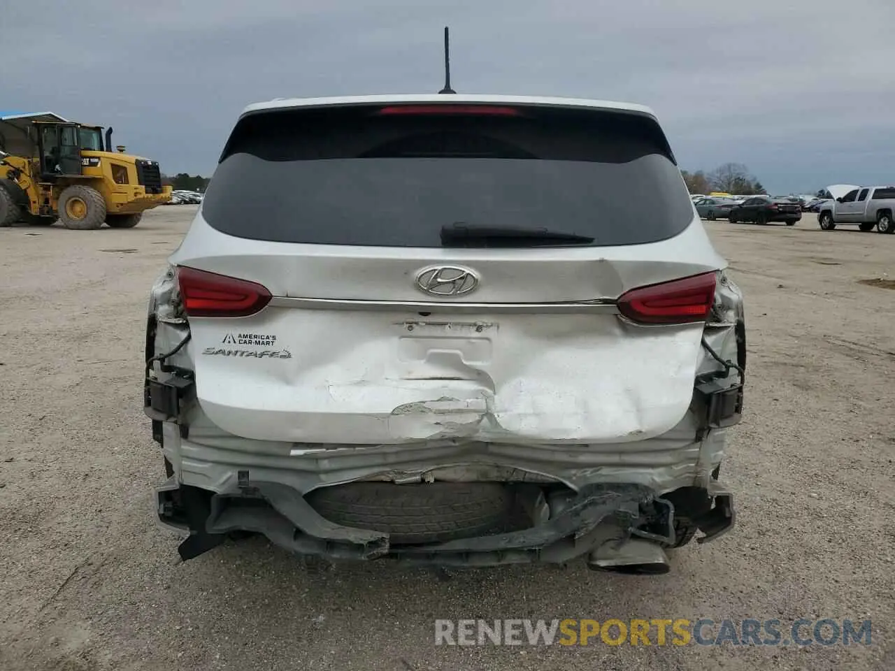 6 Photograph of a damaged car 5NMS23AD4KH088320 HYUNDAI SANTA FE 2019