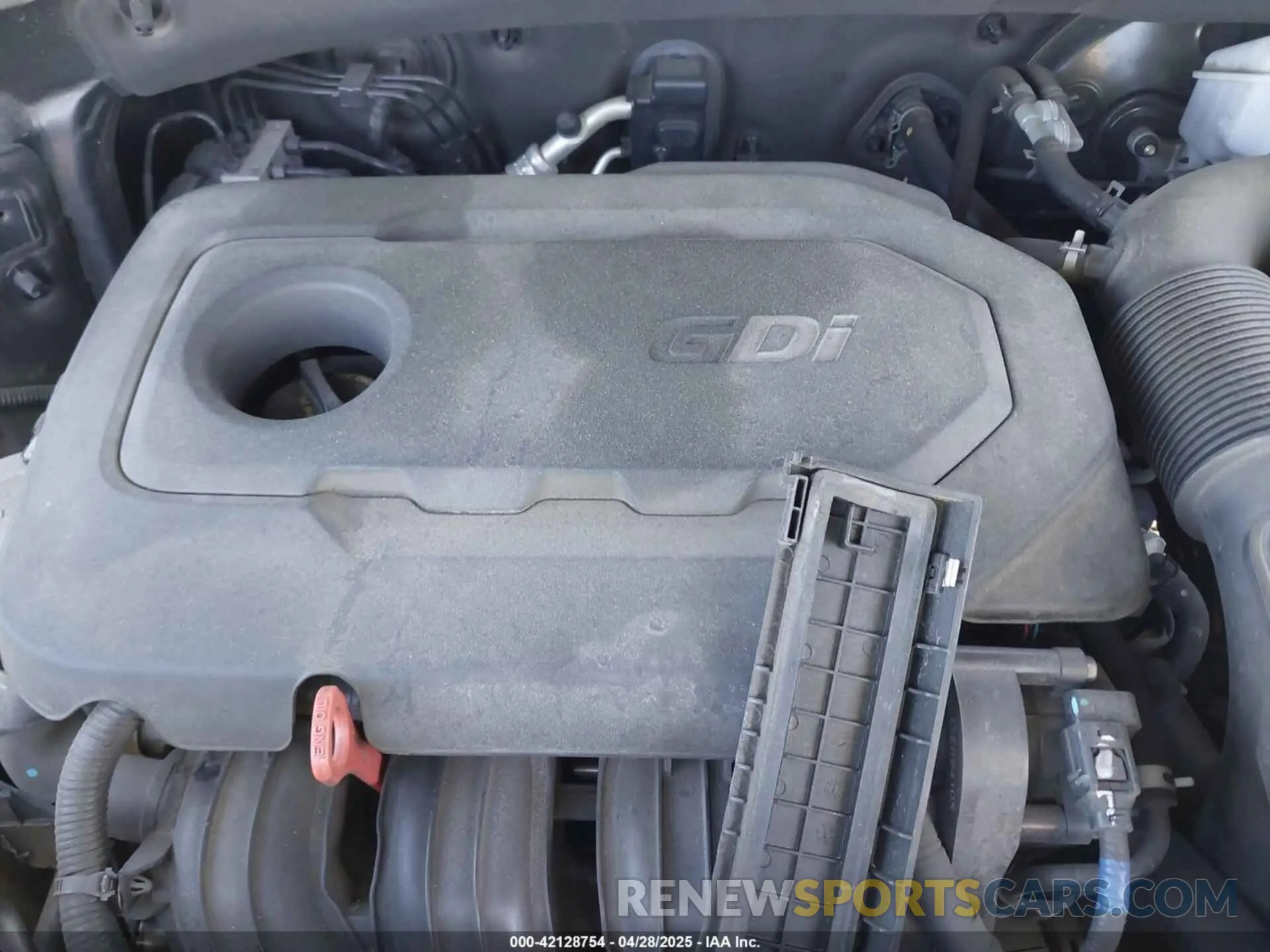 10 Photograph of a damaged car 5NMS23AD4KH099463 HYUNDAI SANTA FE 2019