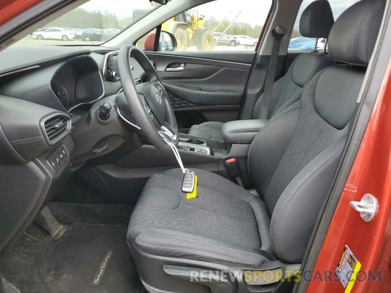7 Photograph of a damaged car 5NMS23AD4KH117525 HYUNDAI SANTA FE 2019